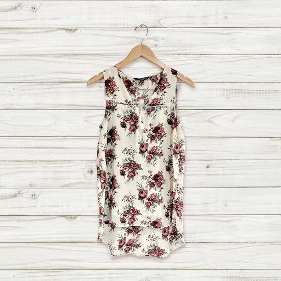 Flower Print blouse Streetwear Society - Picture 1 of 4